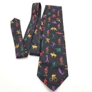 Atlanta 1996 Olympic Games Collection Tie Ralph Marlin Sports Memorabilia
